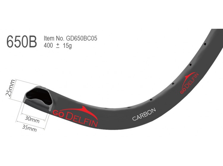 27.5 x 35mm - Especially designed for riders who like  a wide wheelset for better corner control & fast speed.